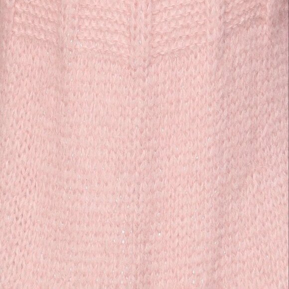 PEPITA soft pink knitted Sweater floral embroidered - Picture 4 of 12